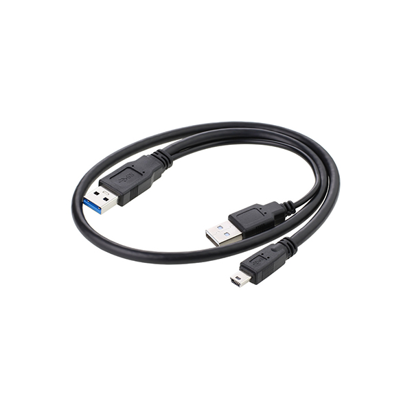 USB 3.0 A to Mini B splitter cable with USB 2.0 Power.jpg