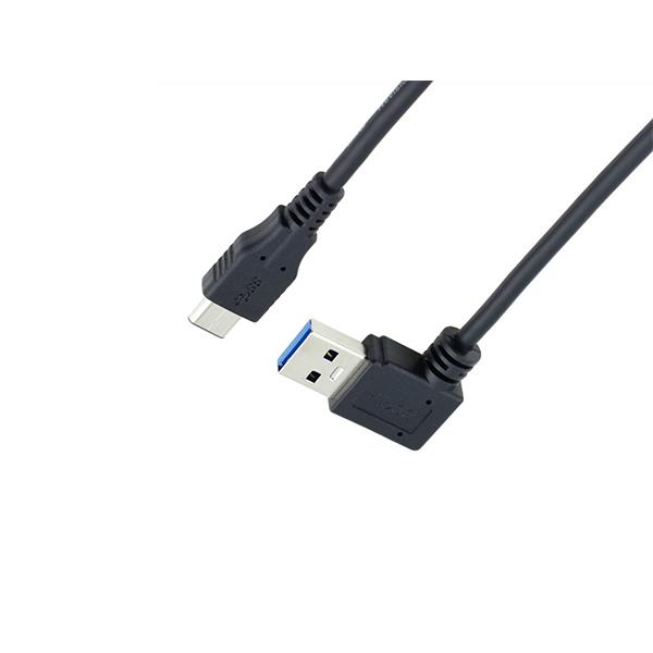 90 degrees left angle USB 3.0 to 3.1 Type C Cable.jpg 90 degrees left angle USB 3.0 to 3.1 Type C Cable.jpg