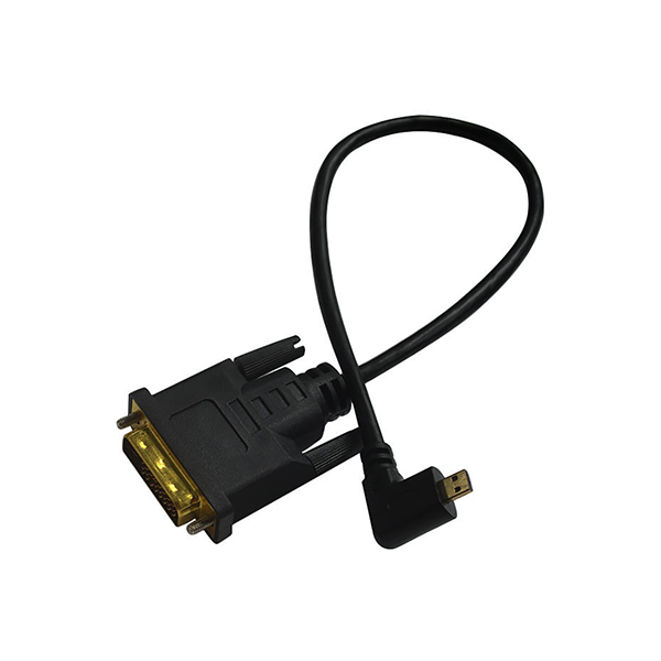 Left angle Micro HDMI to DVI 24+1 cable.jpg