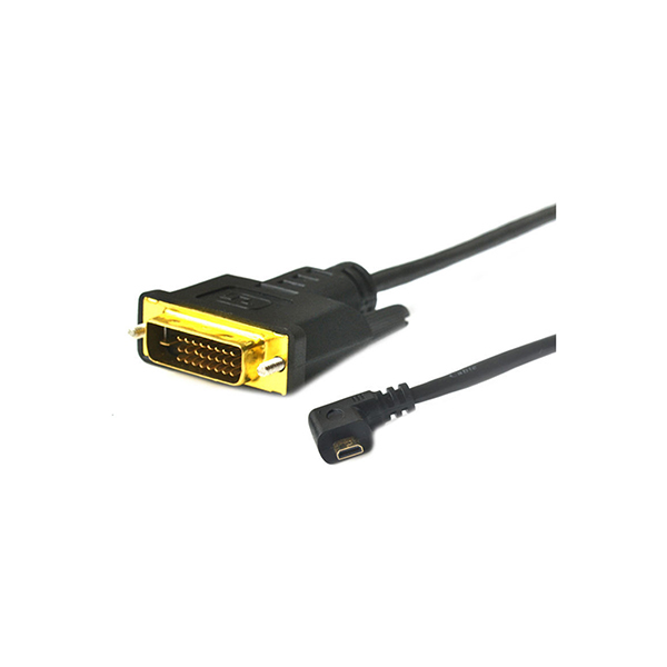 DVI-D 24+1 Pin To 90 degree angled Micro HDMI cable.jpg