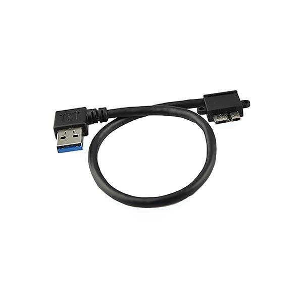 Left Angle USB 3.0 Micro-B Male to USB 3.0 A Cable with screw lock.jpg