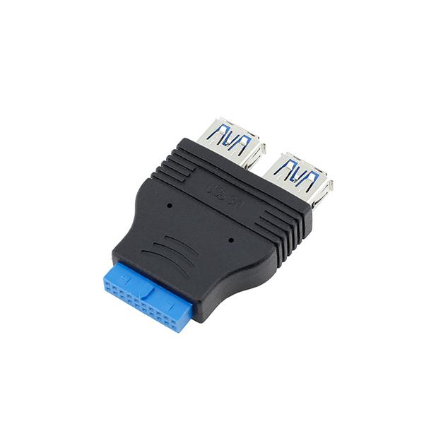 Dual USB 3.0 AF To 20 Pin Motherboard Header Female Converter.jpg