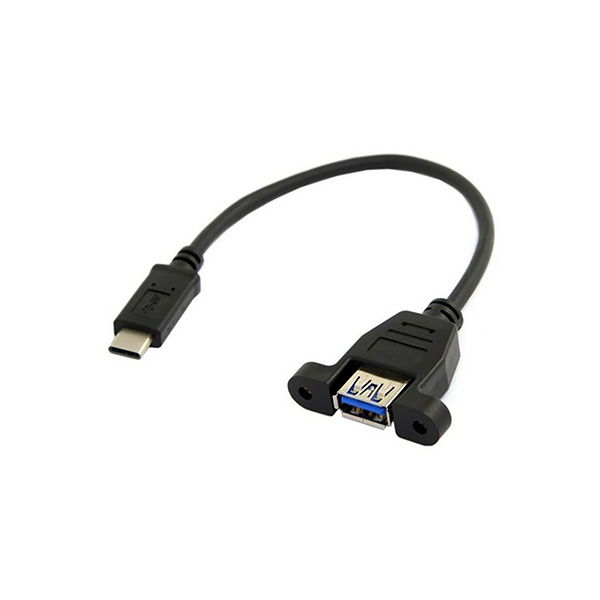 USB3.1 type-c to USB 3.0 A Female Cable with Screws.jpg