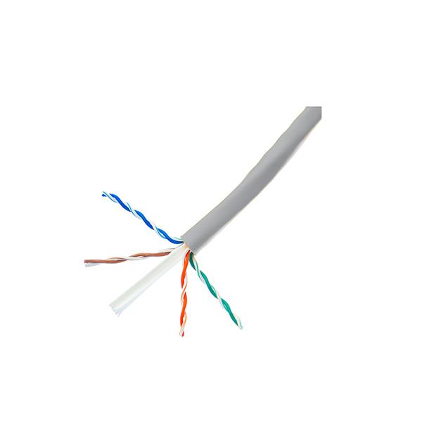 Cat6 Gray Ethernet Cable, Solid, UTP
