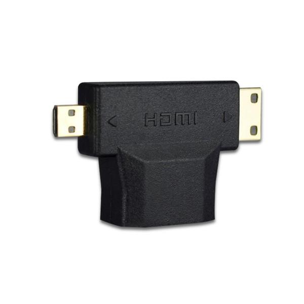 3 in 1 HDMI micro mini HDMI Adaptor