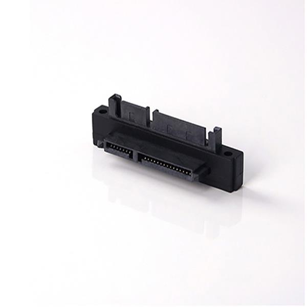 90 degree SATA 22P Male to Female Adapter