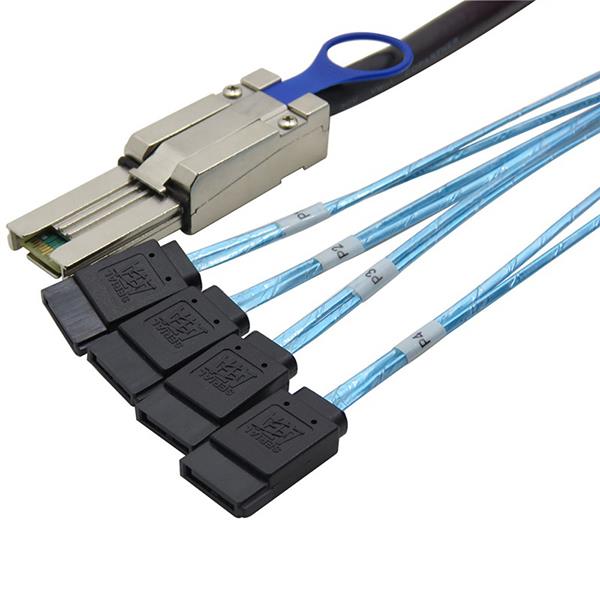 26P SFF 8088 to 4x SATA Cable