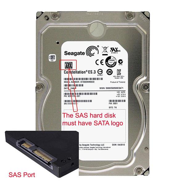5Gbps SFF-8482 to 22 pin SATA Adapter