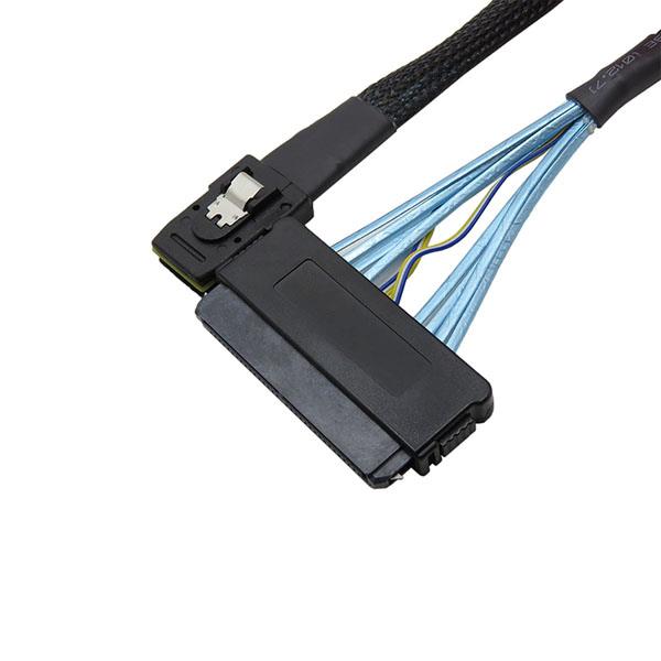 SFF-8087 to SFF-8484 32P mini SAS Cable