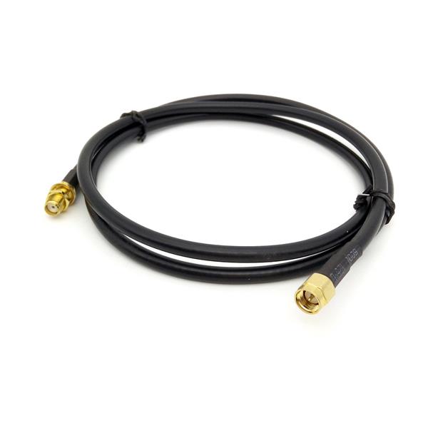 RP-SMA Male to RP-SMA Female RF Pigtail Cable RP-SMA Male to RP-SMA Female RF Pigtail Cable