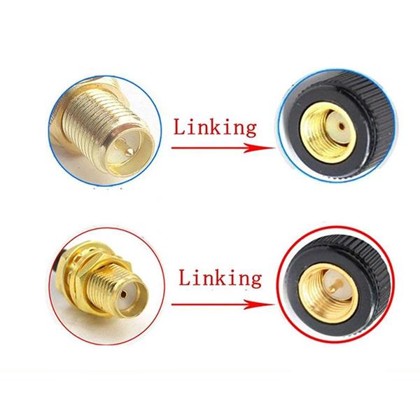 RP-SMA Male to RP-SMA Female RF Extension Cable