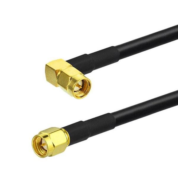 Right Angle SMA to SMA RF Coaxial Cable Right Angle SMA to SMA RF Coaxial Cable