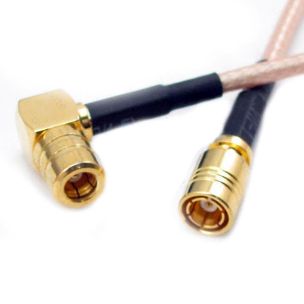 SMB Right Angle to SMB Pigtail Cable SMB Right Angle to SMB Pigtail Cable