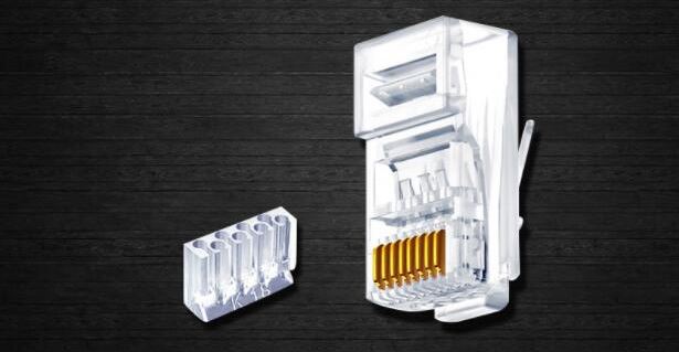 Cat6 crystal heads RJ45 connector
