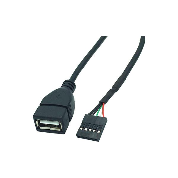 Motherboard 5Pin to USB 2.0 A device Cable