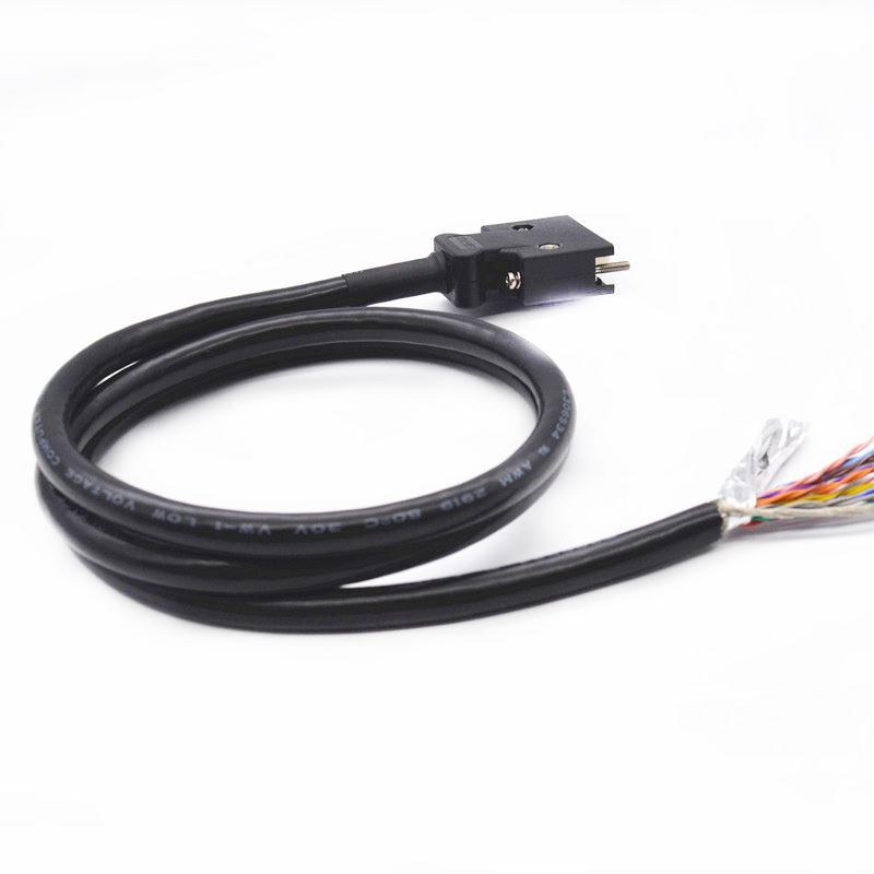 Latch Clip MDR 20 pin male Open Ended Cable