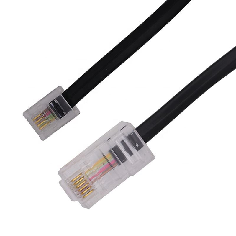RJ11 to RJ45 Modular Phone Internet Flat Cable