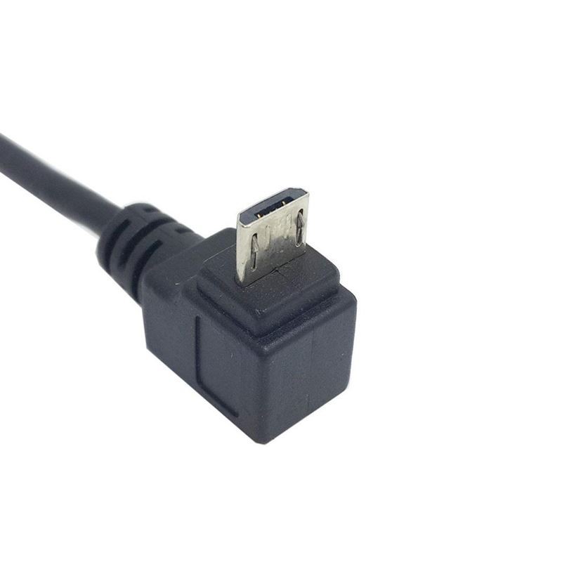 Down Angle Micro USB2.0 Plug To USB 2.0 A Male Cable Down Angle Micro USB2.0 Plug To USB 2.0 A Male Cable