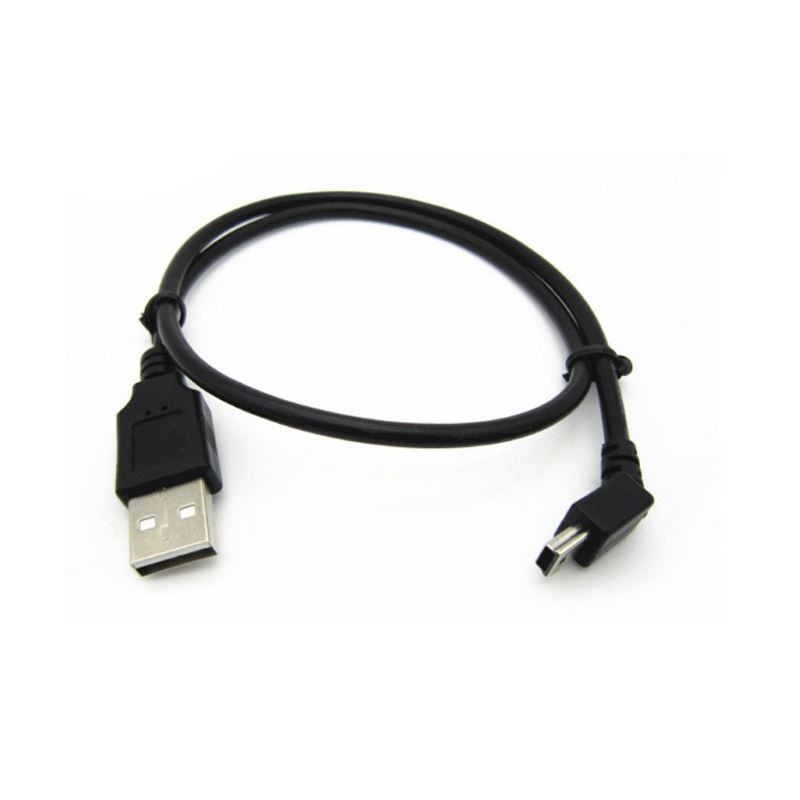 45 degree Angle USB 2.0 Mini B 5 pin to USB Cable 45 degree Angle USB 2.0 Mini B 5 pin to USB Cable