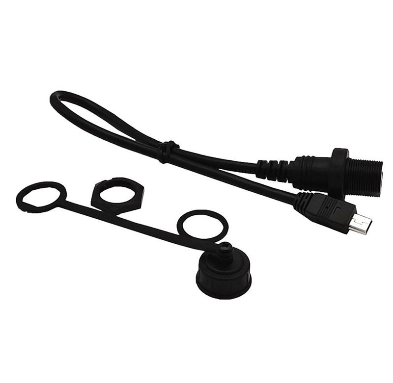 Waterproof 5 pin USB2.0 Type Mini B Extension Cable