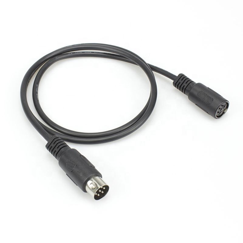 Big DIN 6pin Male to Female Signal Cable Big DIN 6pin Male to Female Signal Cable
