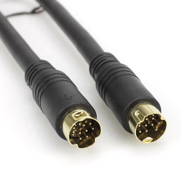 Mini Din 9 pint o MD9 pin Audio Input Cable