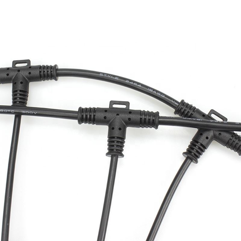 T type 5.5mm X 2.1mm CCTV DC Power