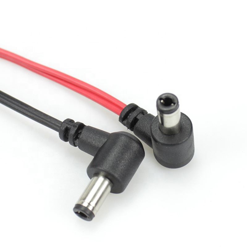 90 degree DC5.5x2.1 male Open Pigtail Cable