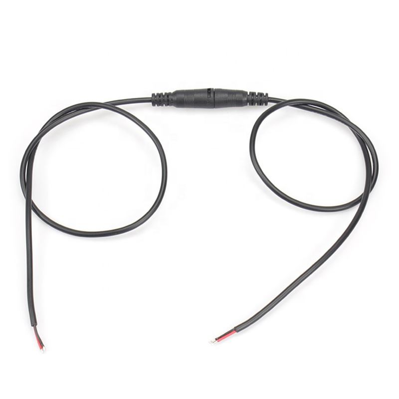 12V DC5.5 x 2.1mm Male Female Locked Cable