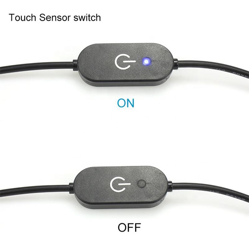 USB 5V to DC 12V 5.5x2.1mm Power Cable with Switch
