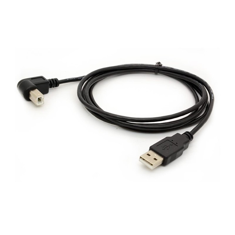 USB 2.0 A to B down Angle 90 degree Cable USB 2.0 A to B down Angle 90 degree Cable