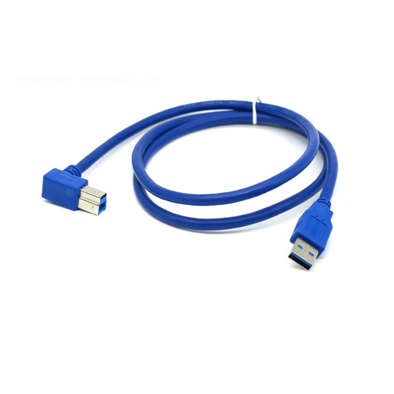 USB 3.0 left Angle Type B Printer Cable