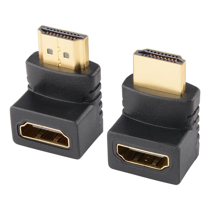 90 degree 270 degree HDMI male to female Port Saver Adapter