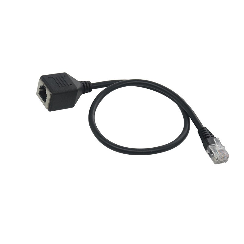 6P6C RJ12 male to female telephone cable 6P6C RJ12 male to female telephone cable