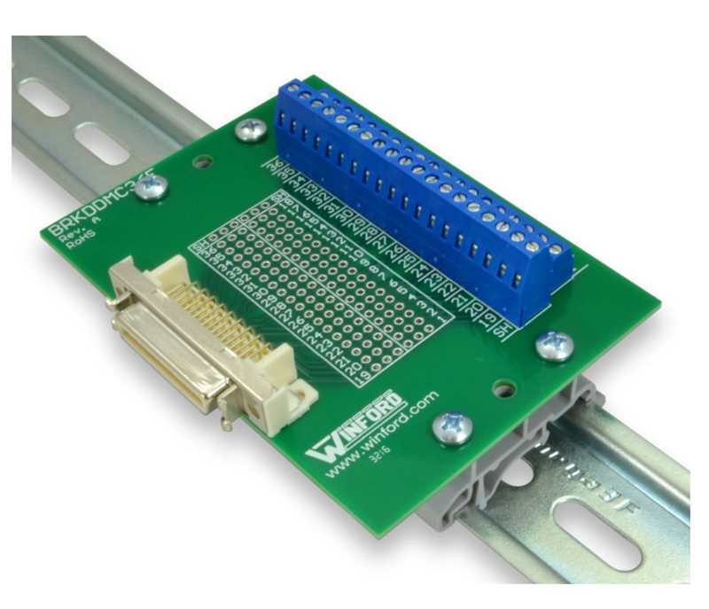 Mini Delta Ribbon MDR 36-Pin Breakout Board Mini Delta Ribbon MDR 36-Pin Breakout Board