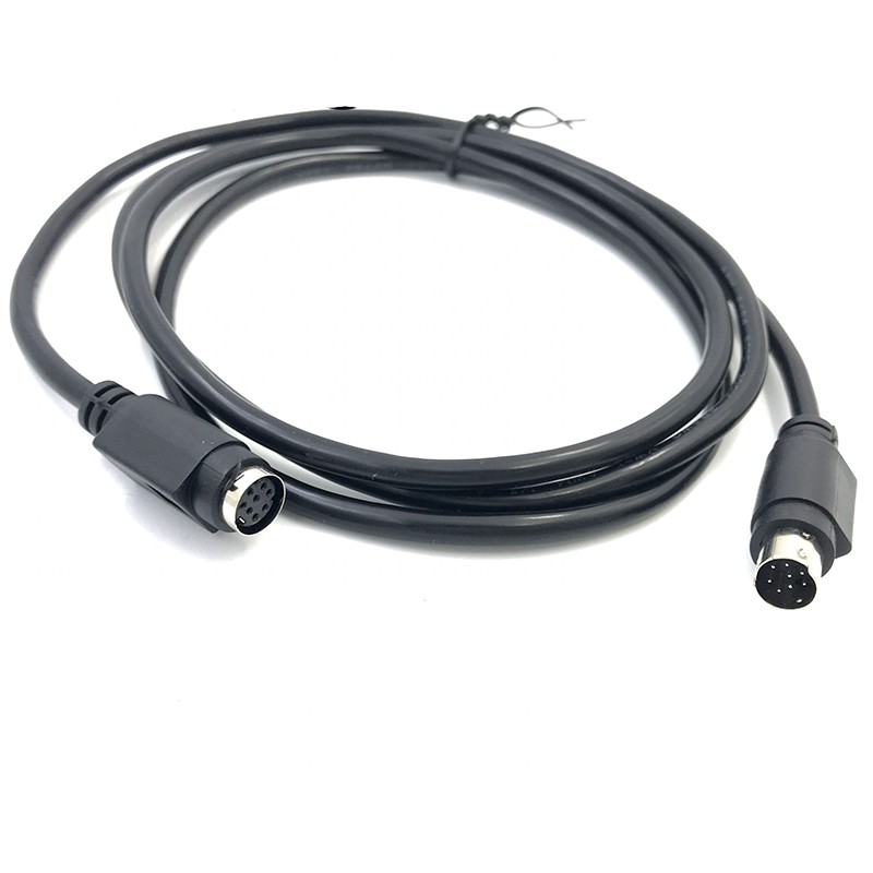 8pin mini Din male to female extension PLC data cable 8pin mini Din male to female extension PLC data cable