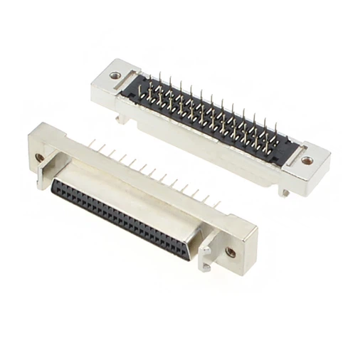 vertical SCSI-II 50Pin Female DIP Connector For PCB vertical SCSI-II 50Pin Female DIP Connector For PCB