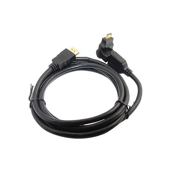 360 Degree Swivel Adjustable Mini HDMI To HDMI Cable