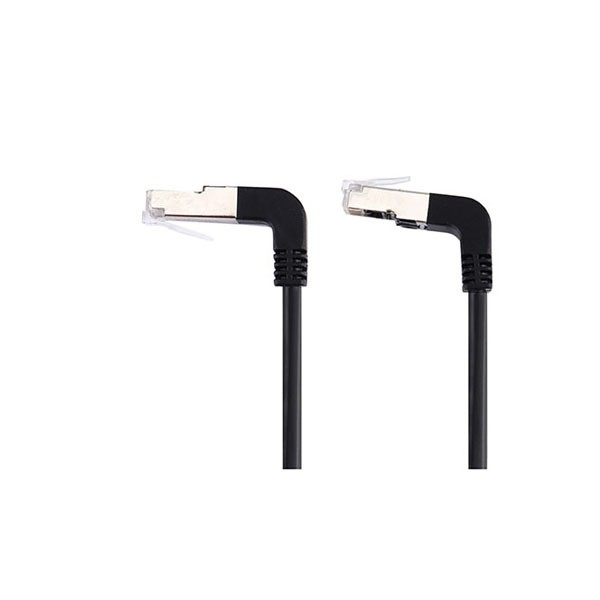 90°Up To Down Angle RJ45 Male To Male Cable