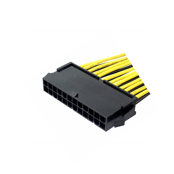 ATX 20+4 Pin to 24Pin extension Power Cable