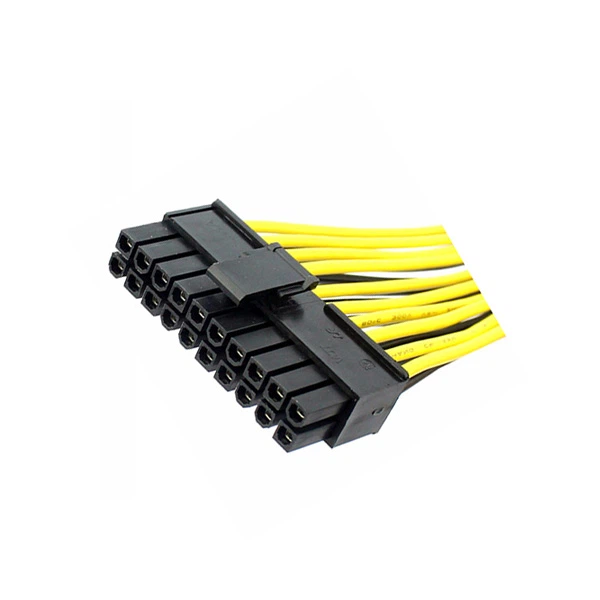 ATX 24(20+4) Pin Female to 24 Pin Male Power Cable