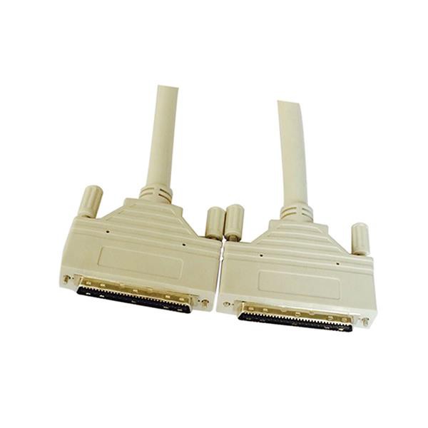 SCSI HPCN 68 pin male to male cable with screw-Mould type