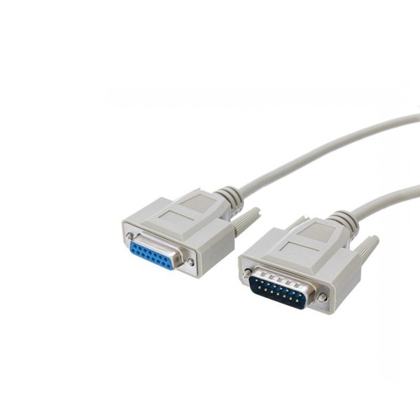 DB15 Male To Female Serial Cable