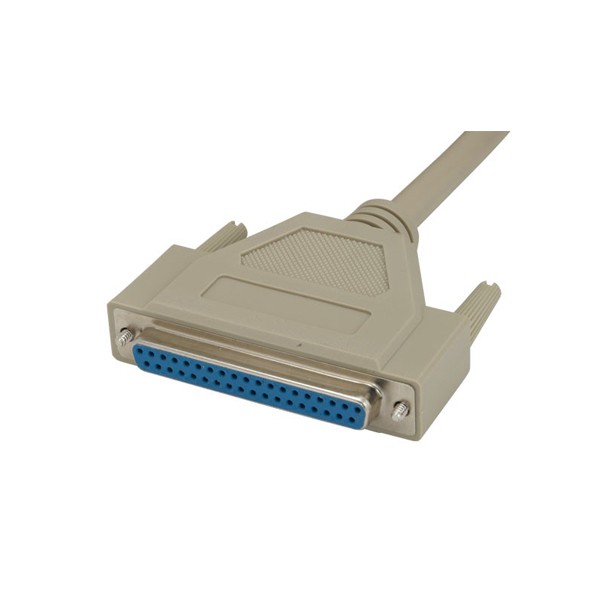 37 pin male to female D-sub extension cable