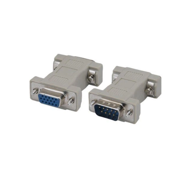 DB9 Male to HD15 VGA Female Adapter for NEC MultiSync Video