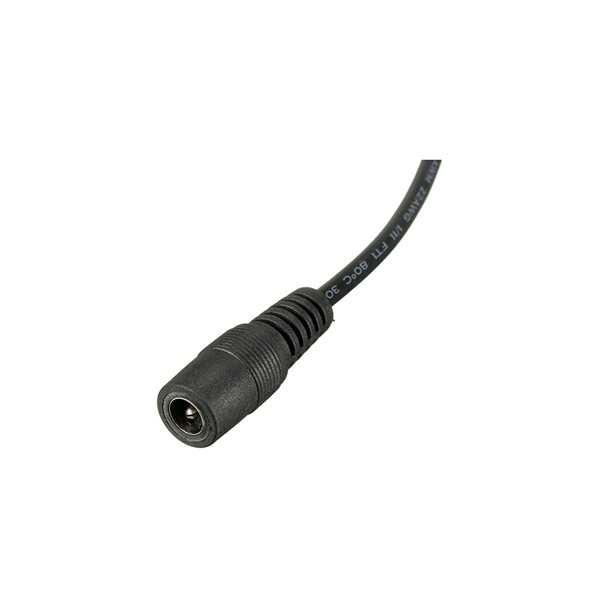 DC Connector 5.5x2.1mm Male Connector to Female Extension Power Cable