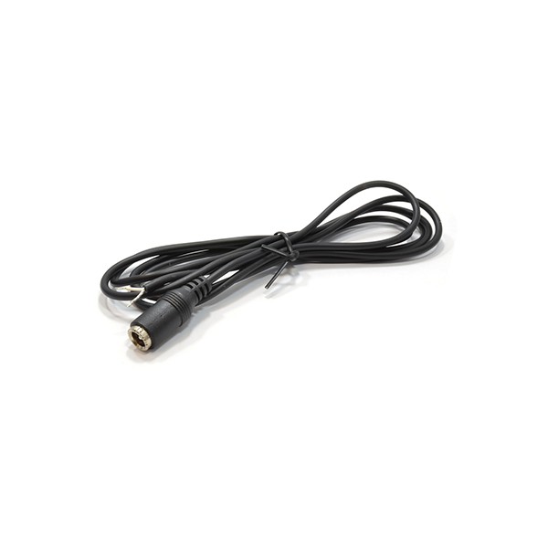 12V 9V 2.1mm x 5.5mm DC female jack to open bare