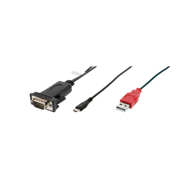 Micro USB To RS232 Cable For Android With USB Charging