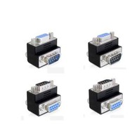 90 Degree DB9 Male To Female Serial Adapter