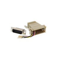 DB15 Male To RJ45 Computer Adaptor